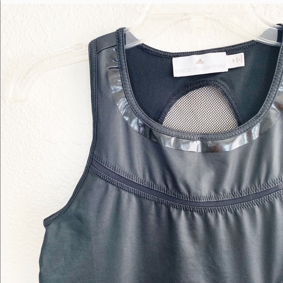 SOLD_____Stella McCartney for Adidas black tank - Picture 3 of 6